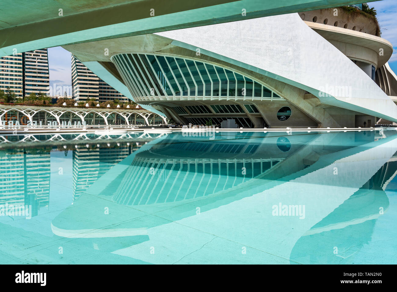 City of Arts and Sciences in Valencia, Spain Stock Photo