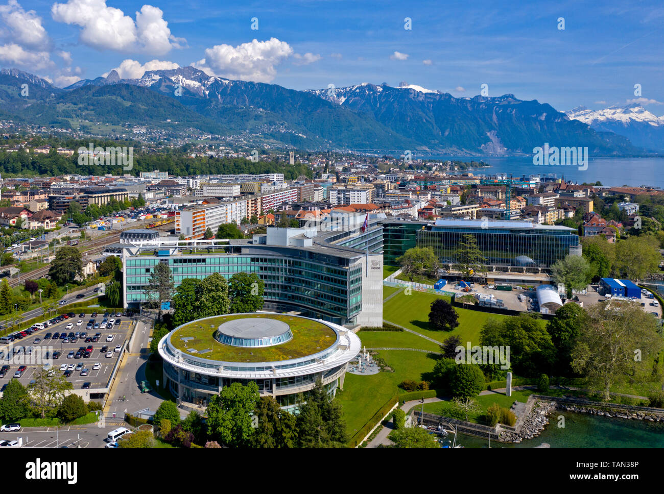 Headquarters of the Swiss multinational food and drink company Nestle S