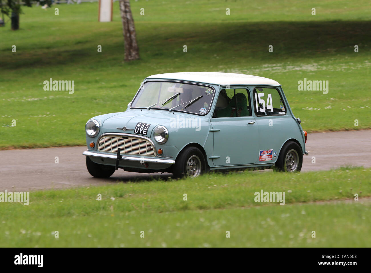 Morris Mini, Motorsport at the Palace, Crystal Palace Race Circuit, London, UK, 26 May 2019, Photo by Richard Goldschmidt Stock Photo