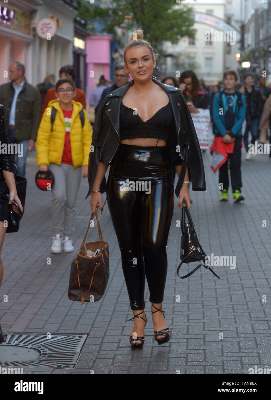 Tallia Storm out and about in Carnaby Street Featuring: Tallia Storm