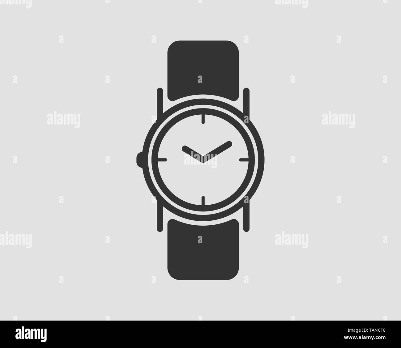 Hand wrist watch icon. Wristwatch vector Stock Vector Image & Art Alamy