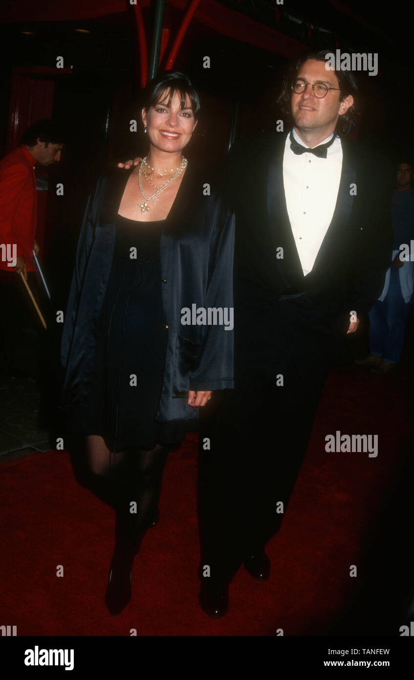 Hollywood, California, USA 4th May 1994 Actress Sela Ward and husband