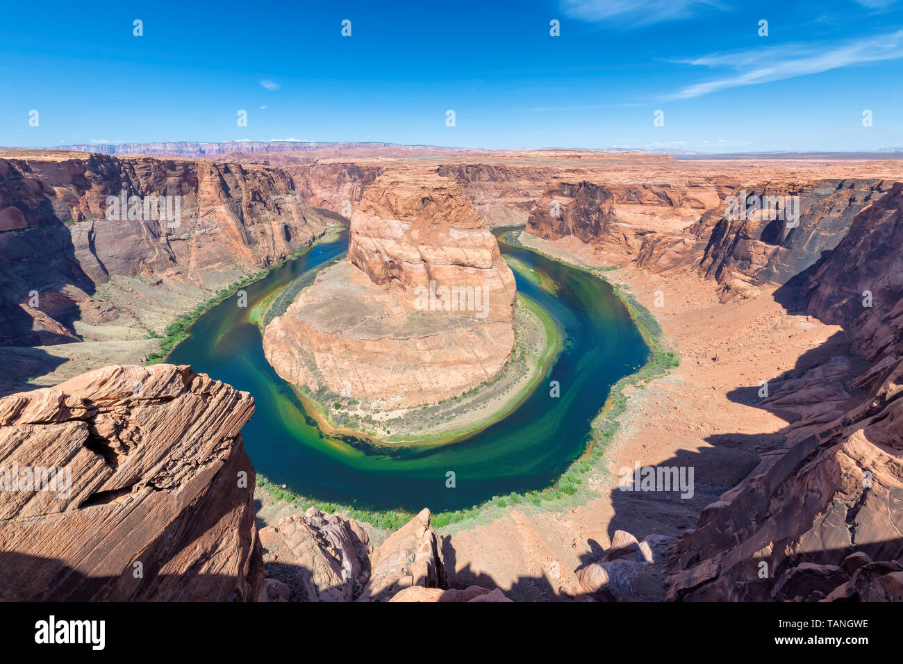 Grand canyon river bend hi-res stock photography and images - Alamy