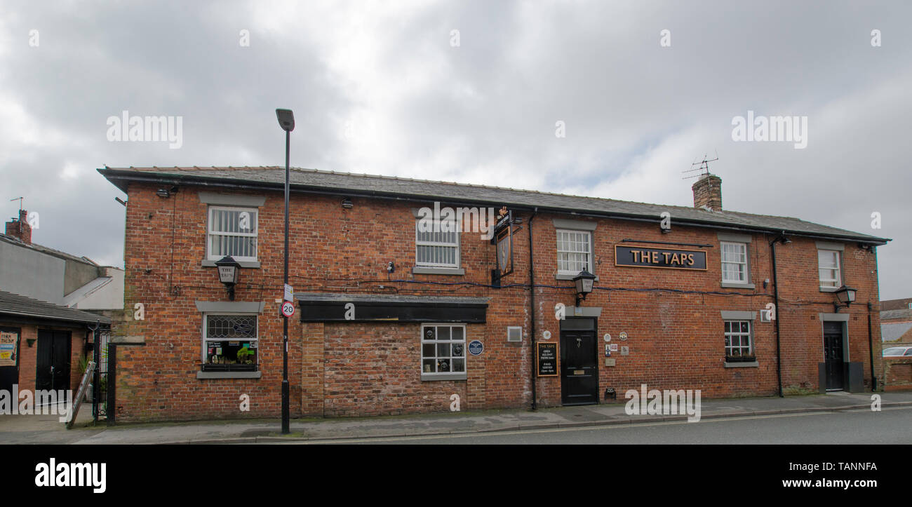 The Taps, Fantastic Traditional Pub in Lytham. Stock Photo