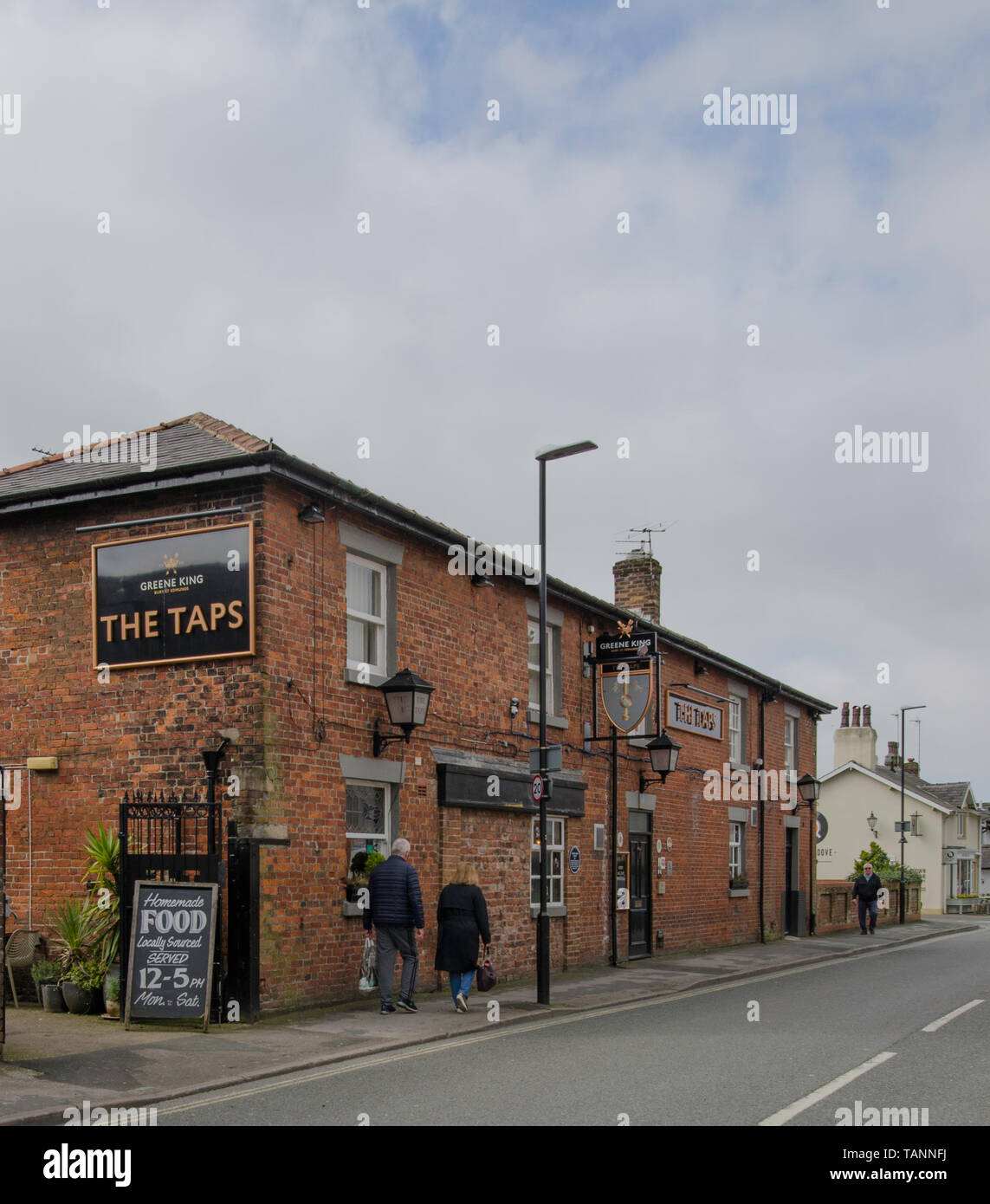 The Taps, Fantastic Traditional Pub in Lytham. Stock Photo