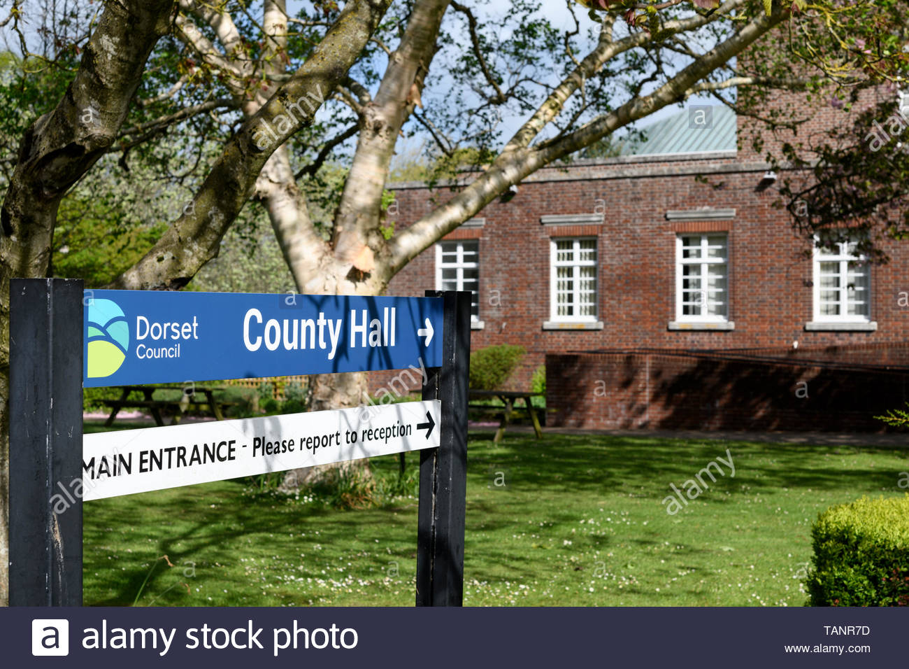 County Hall Dorchester Dorset High Resolution Stock Photography and