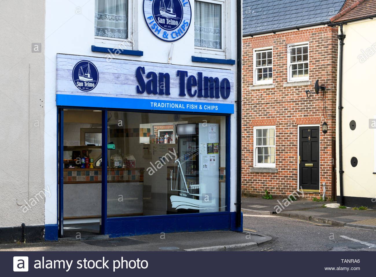 Fish And Chips Store Take Away High Resolution Stock Photography and Images Alamy