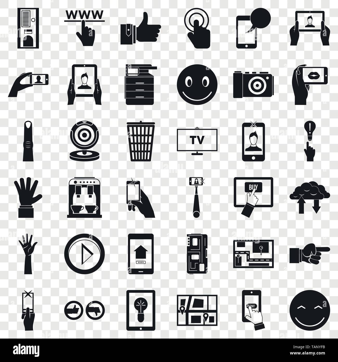 Touch Screen Icons _ Touch screen icon Icons, Logos, Symbols – BPJAK