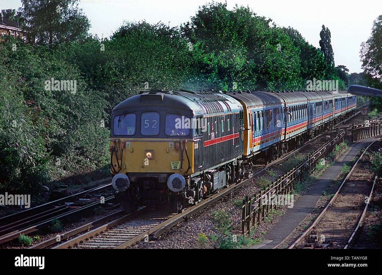 A class 33 Crompton number 33108 working in multiple with