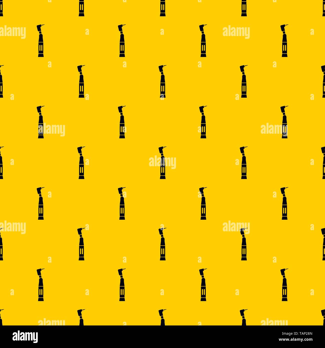 Dental drill pattern vector Stock Vector