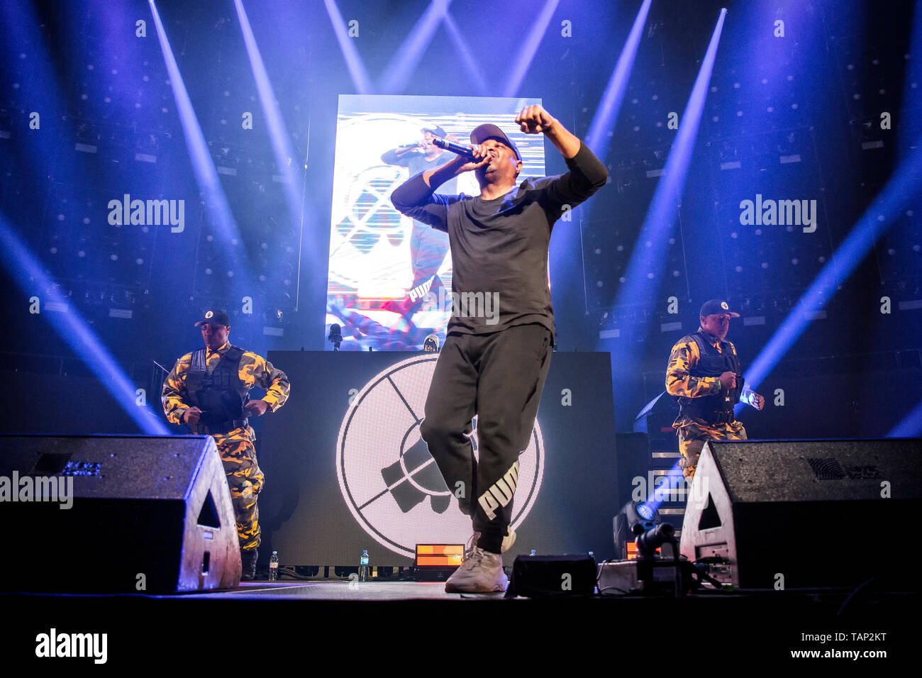 Norway Oslo May 23 19 The American Rap Group Public Enemy Performs A Live Concert As Part Of The Event Gods Of Rap At Oslo Spektrum In Oslo Here Rapper Chuck
