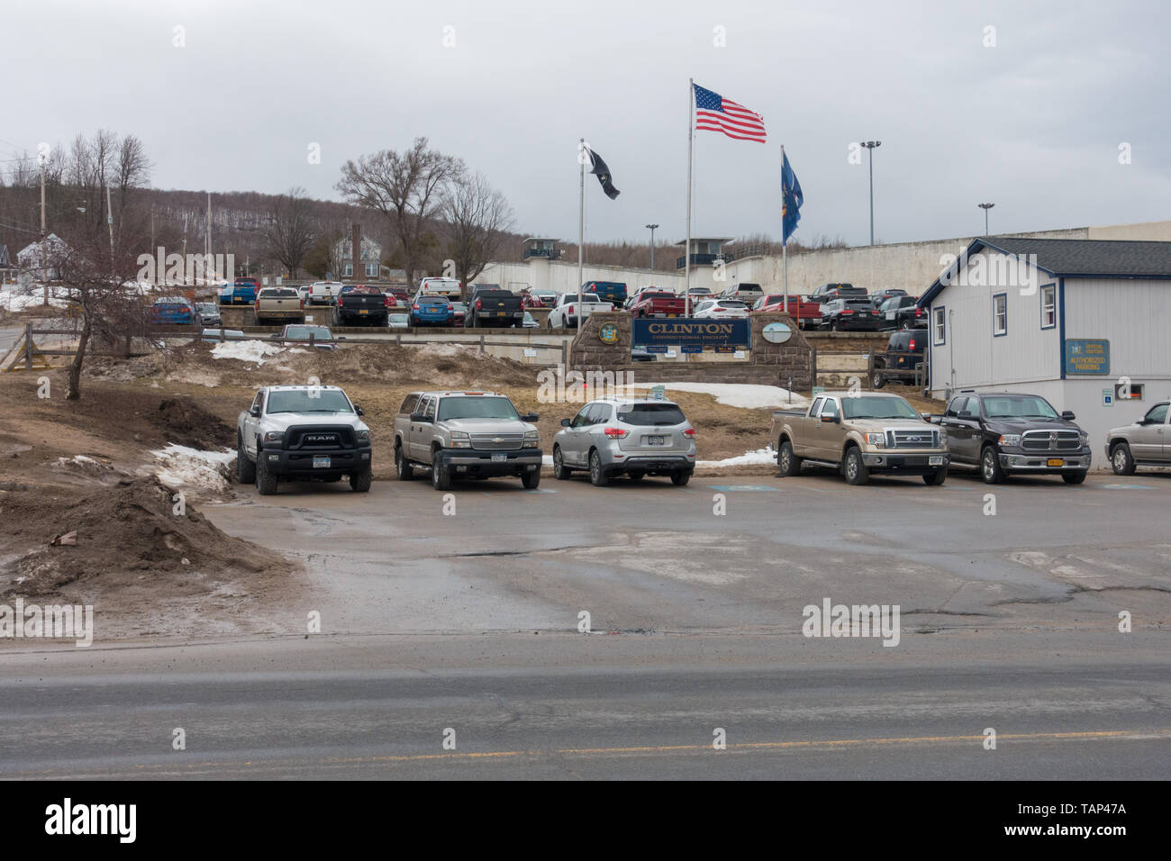 A view of the prison from tv show Escape at dannemora Stock Photo Alamy