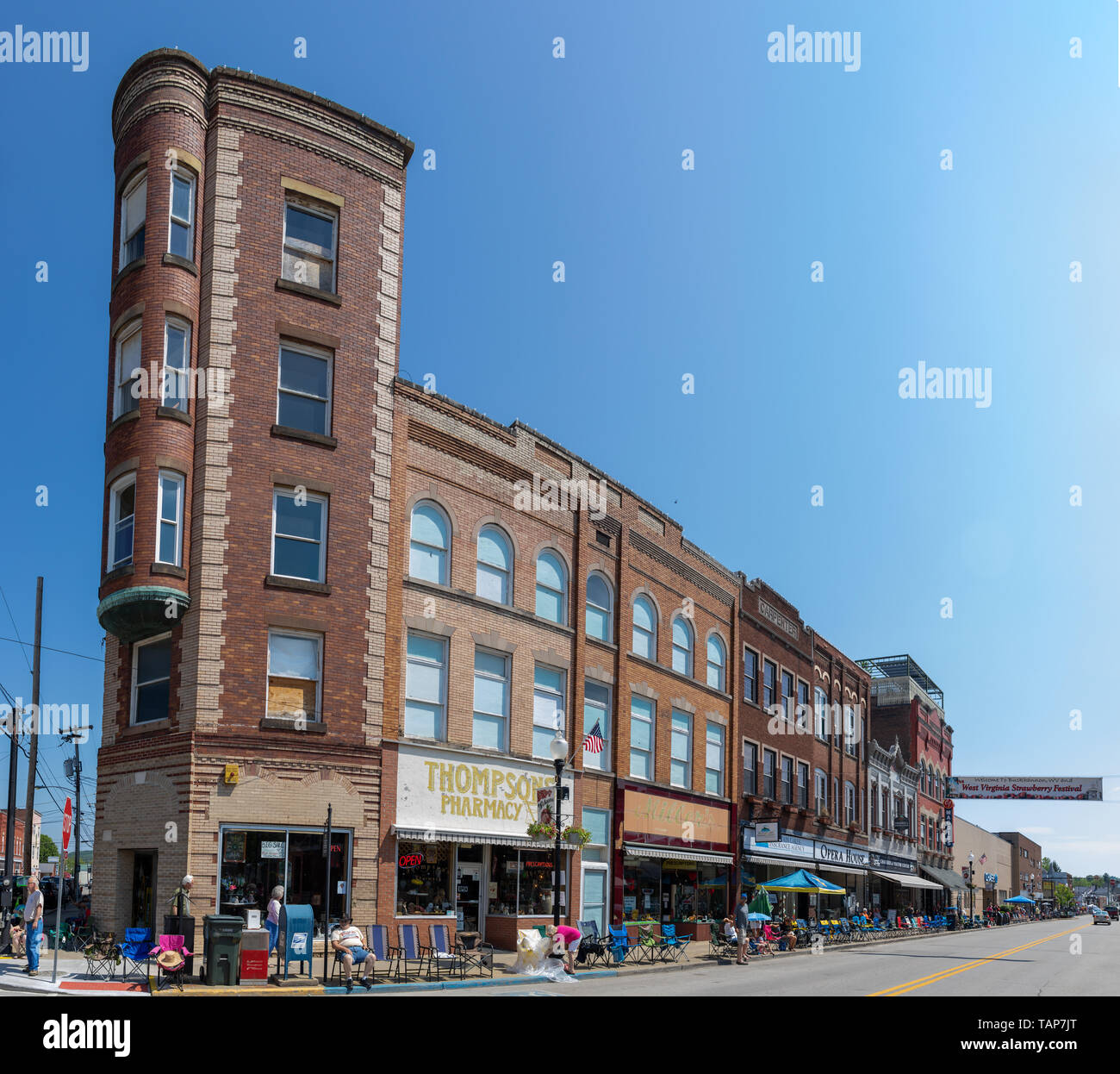 Buckhannon, West Virginia, USA May 18, 2019 The Historic Building