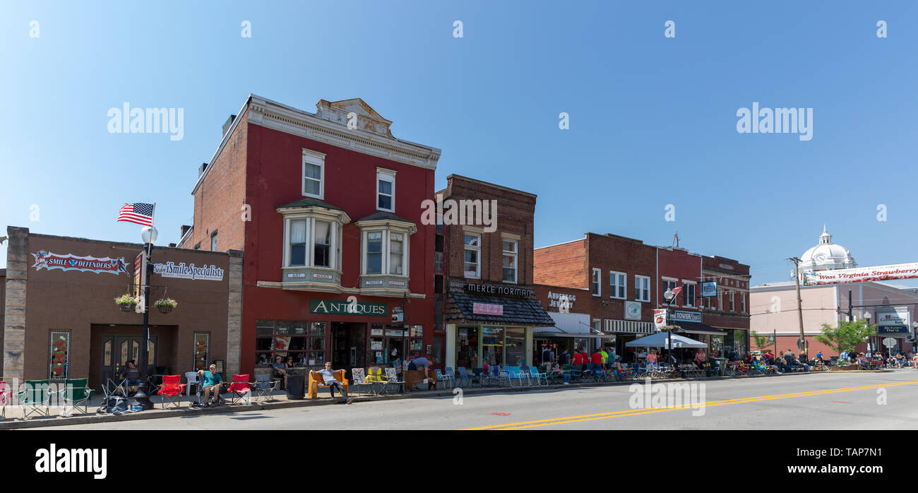 Buckhannon, West Virginia, USA May 18, 2019 The Historic Building