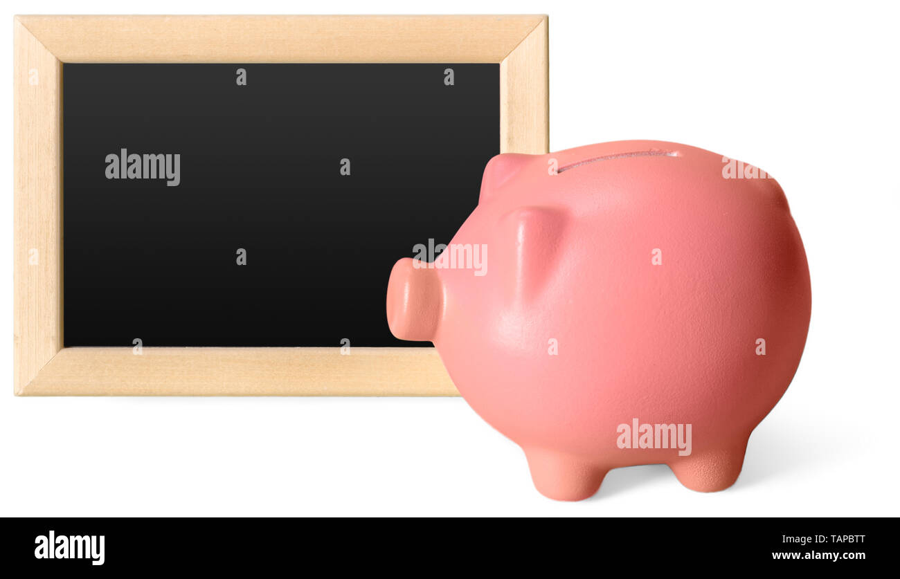 piggy bank isolated on white background Stock Photo - Alamy
