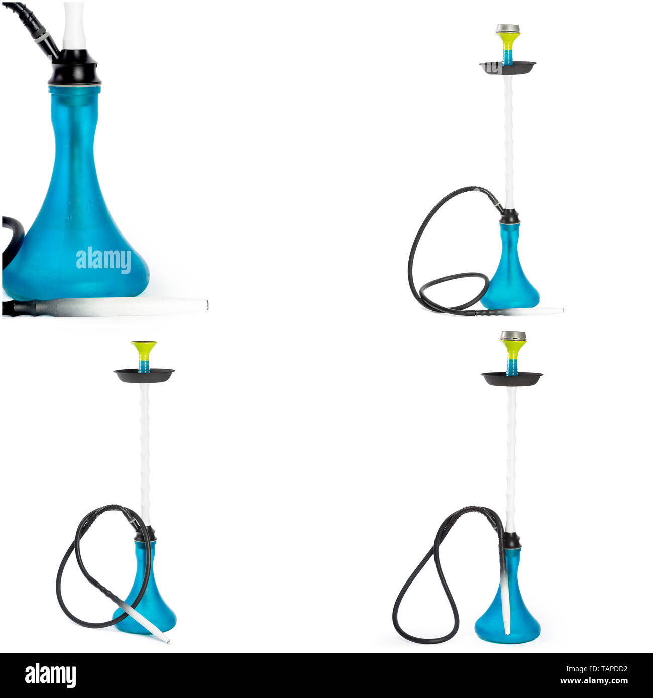 hookah on white background Stock Photo
