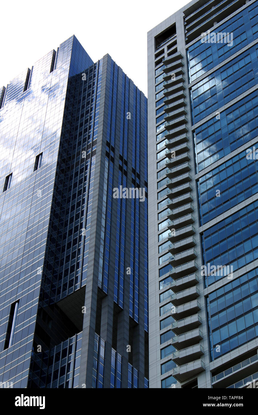 340 E Randolph condos and Blue Cross Blue Shield building in Lakeshore