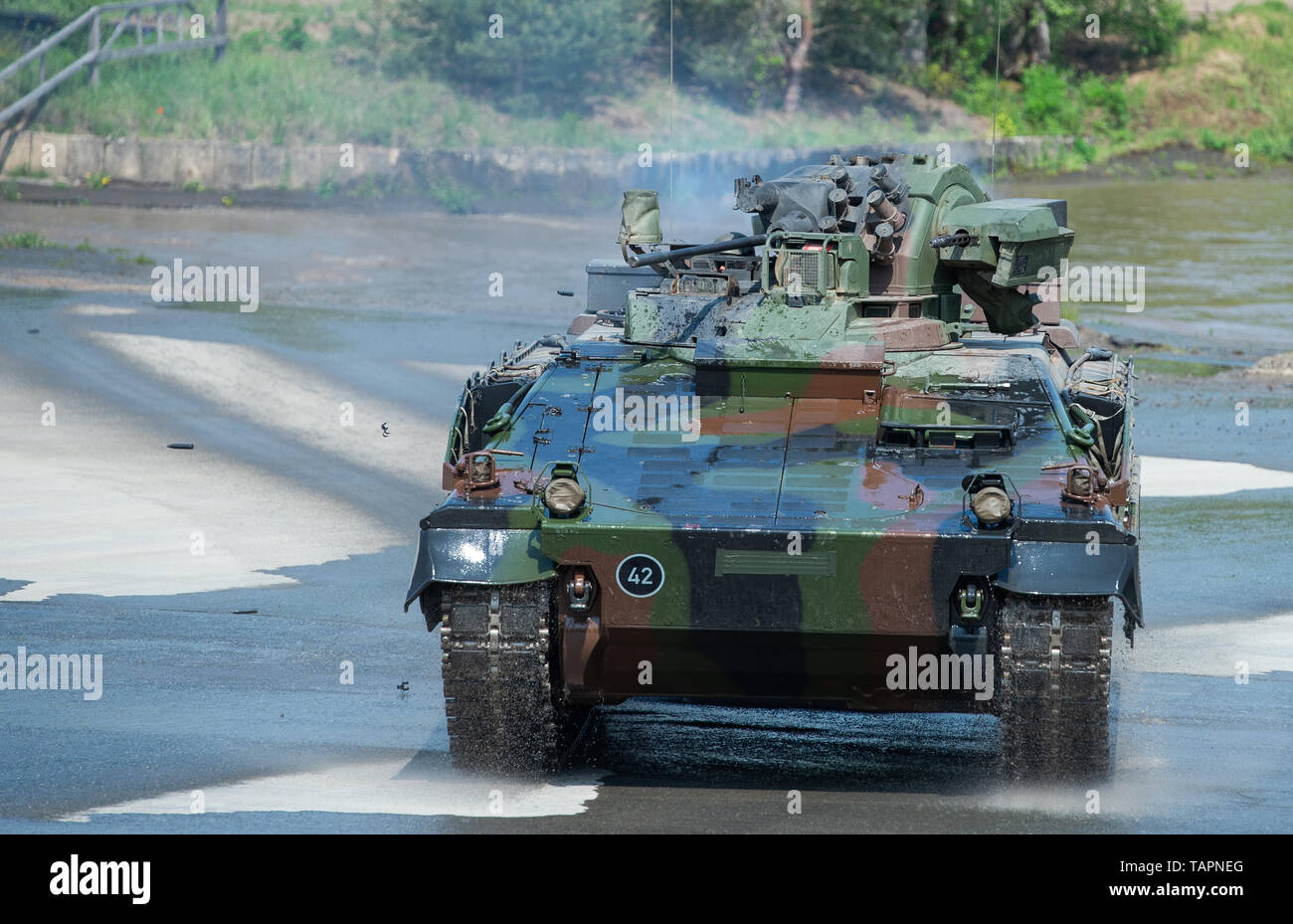 Vjtf Munster, Germany. 20th May, 2019. During a demonstration of the Very ...