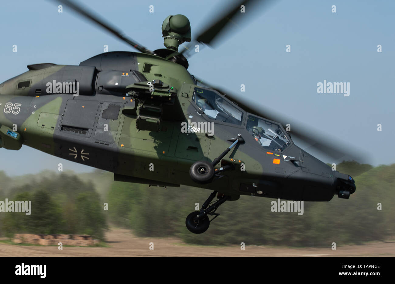 Vjtf Munster, Germany. 20th May, 2019. During a demonstration of the Very ...