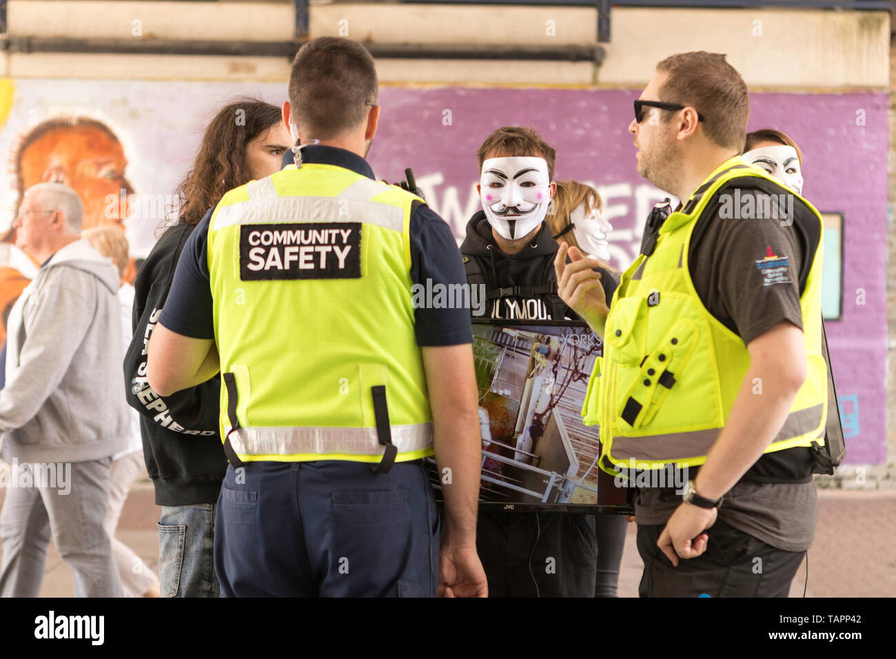 Direct Demonstration Southend on Sea, UK. 27th May, 2019. Direct action demonstration to ...