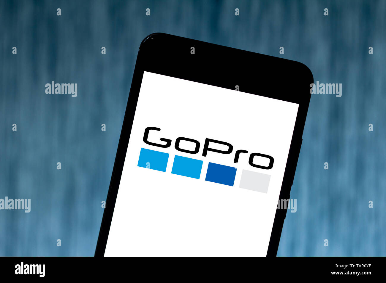 Brazil 24th May 2019 In This Photo Illustration The Gopro Logo