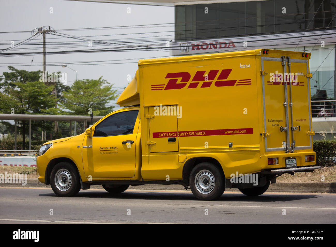 Dhl Pickup Locations >> Chiangmai Thailand May 17 2019 Dhl Express And Logistics Dhl Pickup Locations >> Chiangmai Thailand May 17 2019 Dhl Express And Logistics