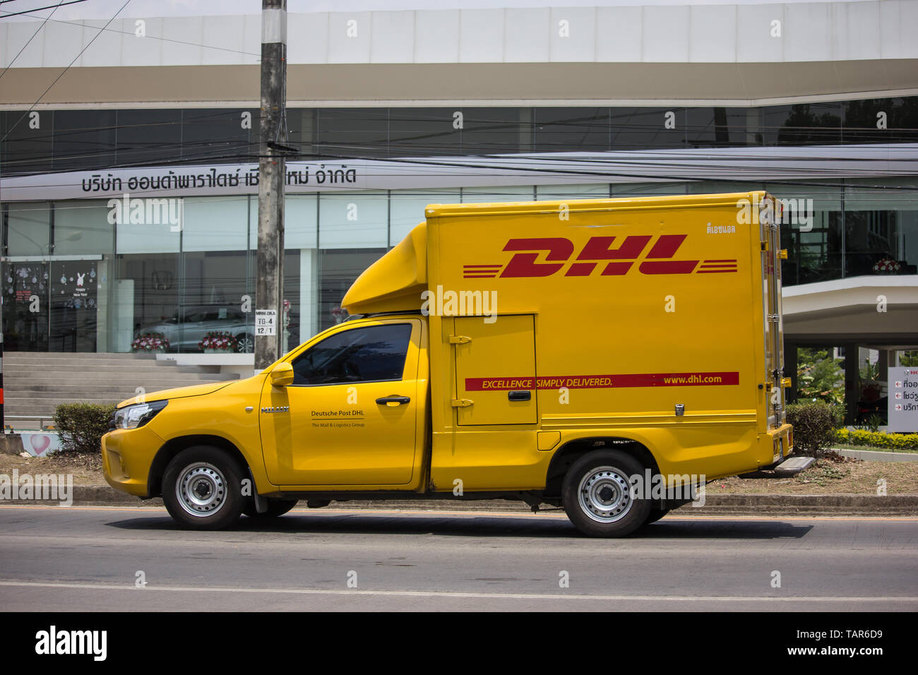 Dhl Pickup Locations >> Chiangmai Thailand May 17 2019 Dhl Express And Logistics Dhl Pickup Locations >> Chiangmai Thailand May 17 2019 Dhl Express And Logistics
