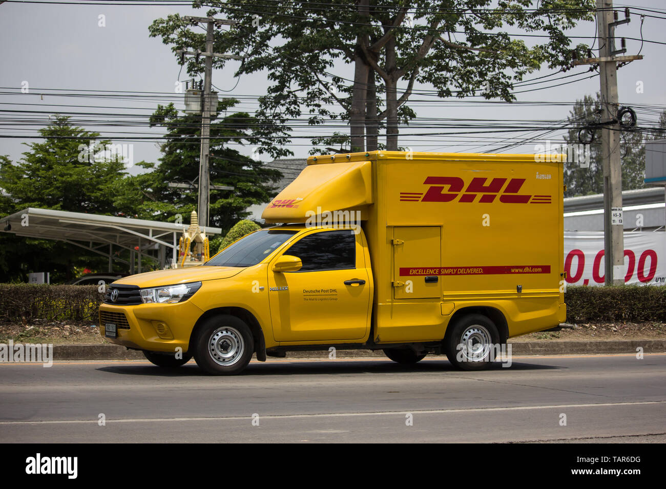 Dhl Pickup Locations >> Chiangmai Thailand May 17 2019 Dhl Express And Logistics Dhl Pickup Locations >> Chiangmai Thailand May 17 2019 Dhl Express And Logistics