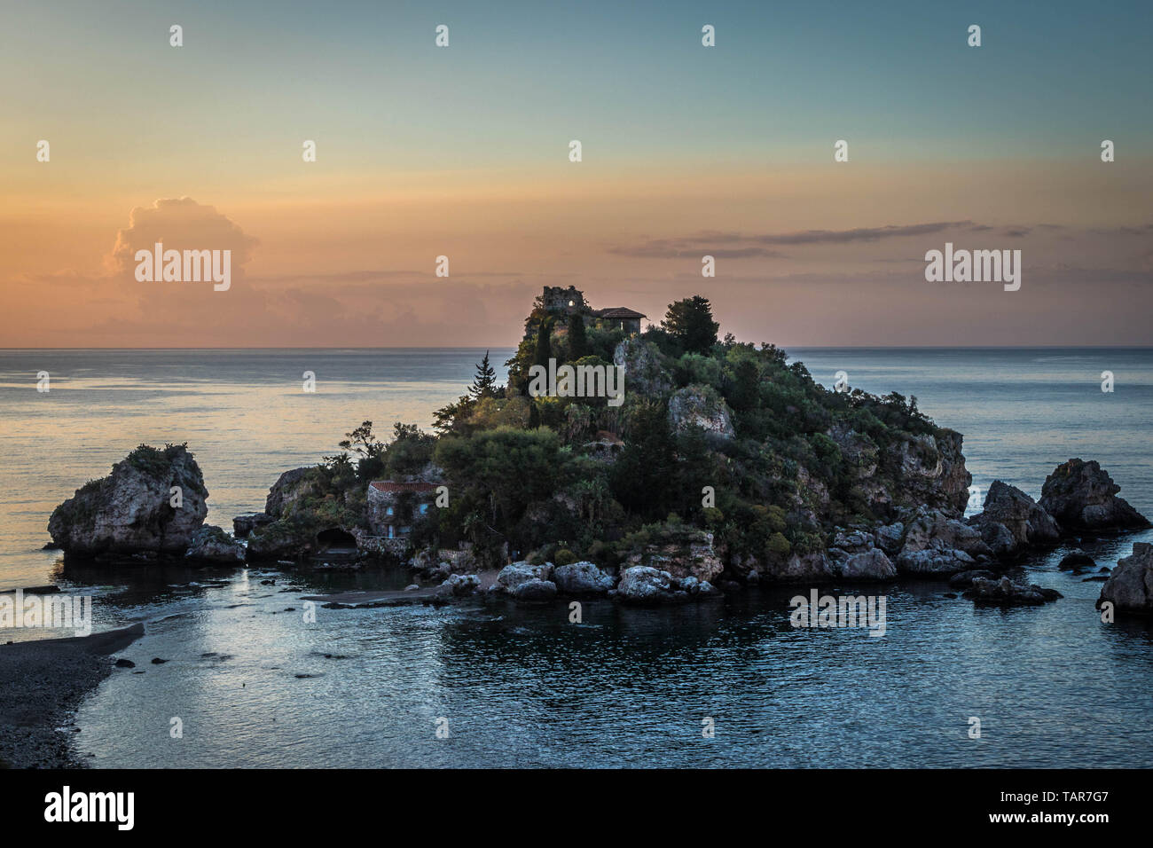 Isola Bella, Sicily Stock Photo - Alamy