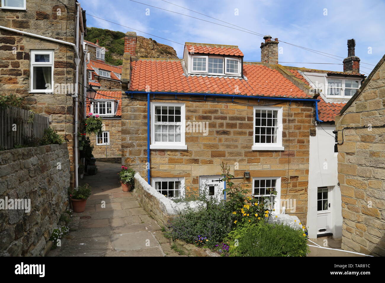 Runswick, Borough of Scarborough, North Yorkshire, England, Great Britain, United Kingdom, UK, Europe Stock Photo