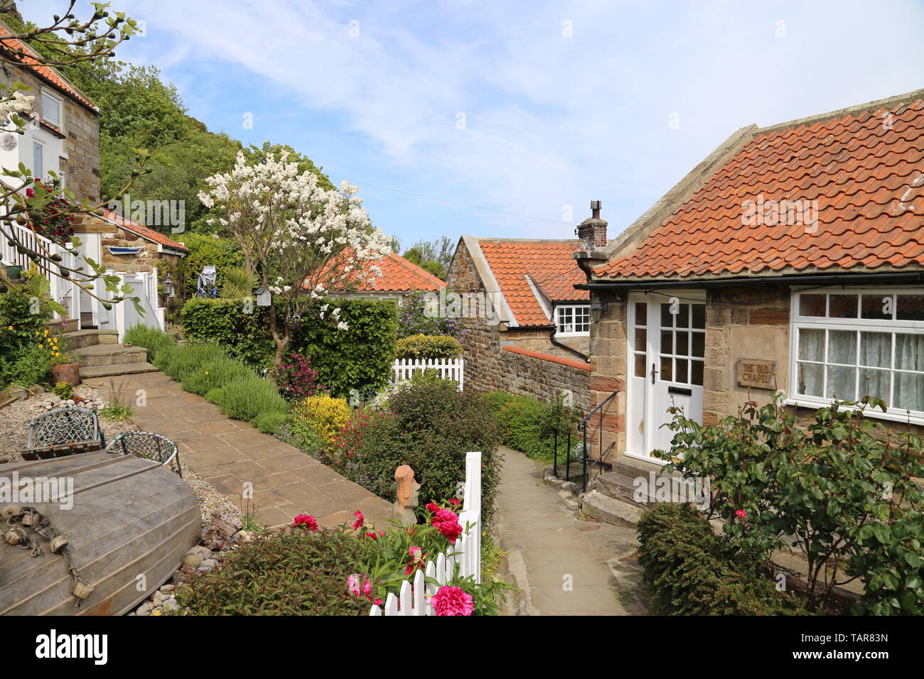 Runswick, Borough of Scarborough, North Yorkshire, England, Great Britain, United Kingdom, UK, Europe Stock Photo