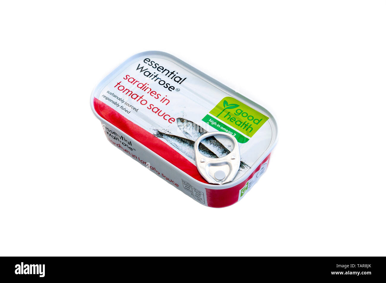 Waitrose own brand sardines in tomato sauce Stock Photo Alamy