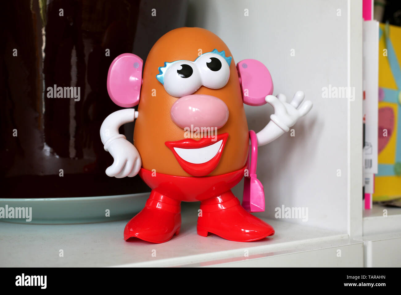 Mrs Potato Head and Accessories Editorial Photo - Image of