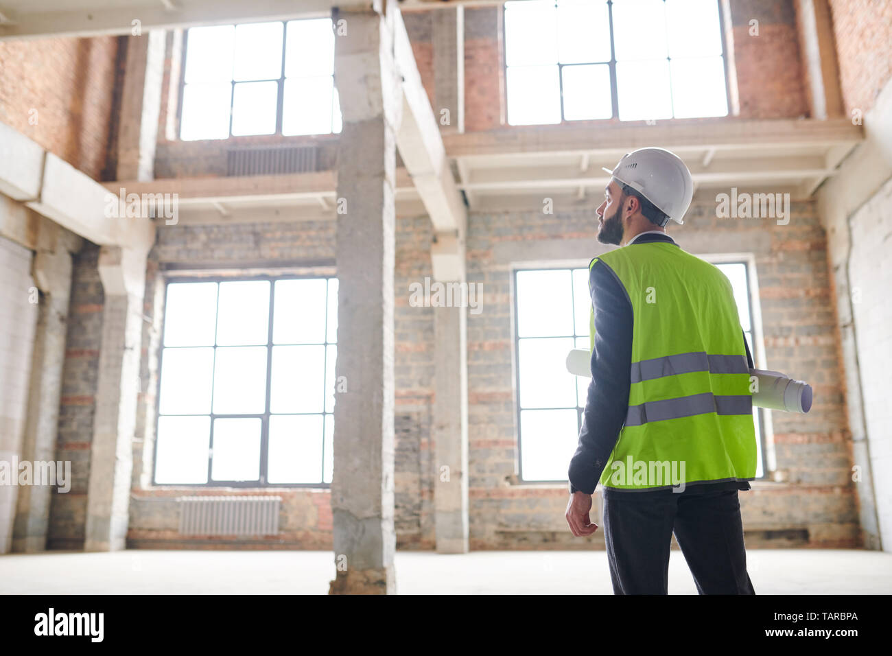 Modern engineer Stock Photo