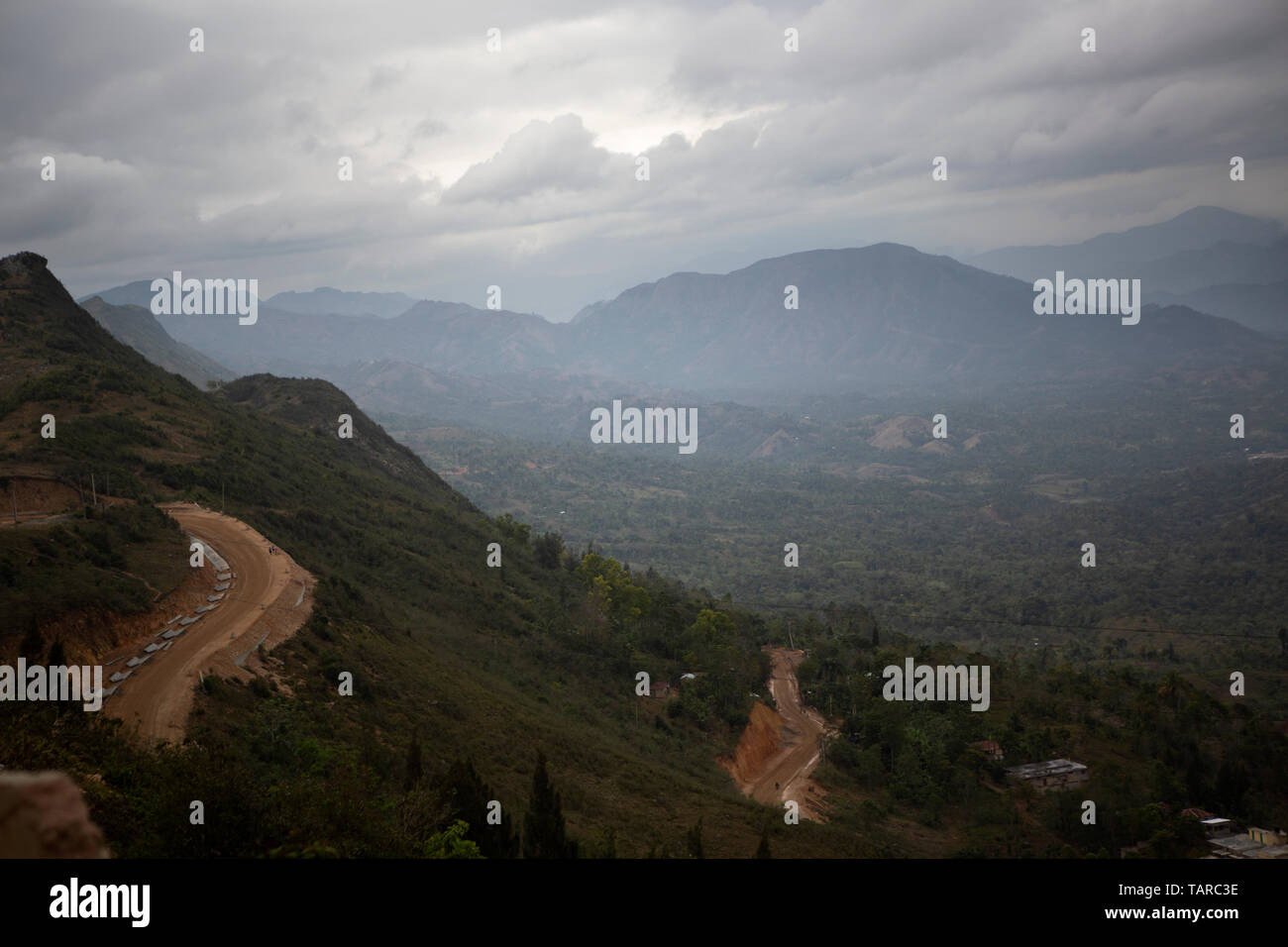 Haiti, hispaniola island, Haiti landscape Stock Photo