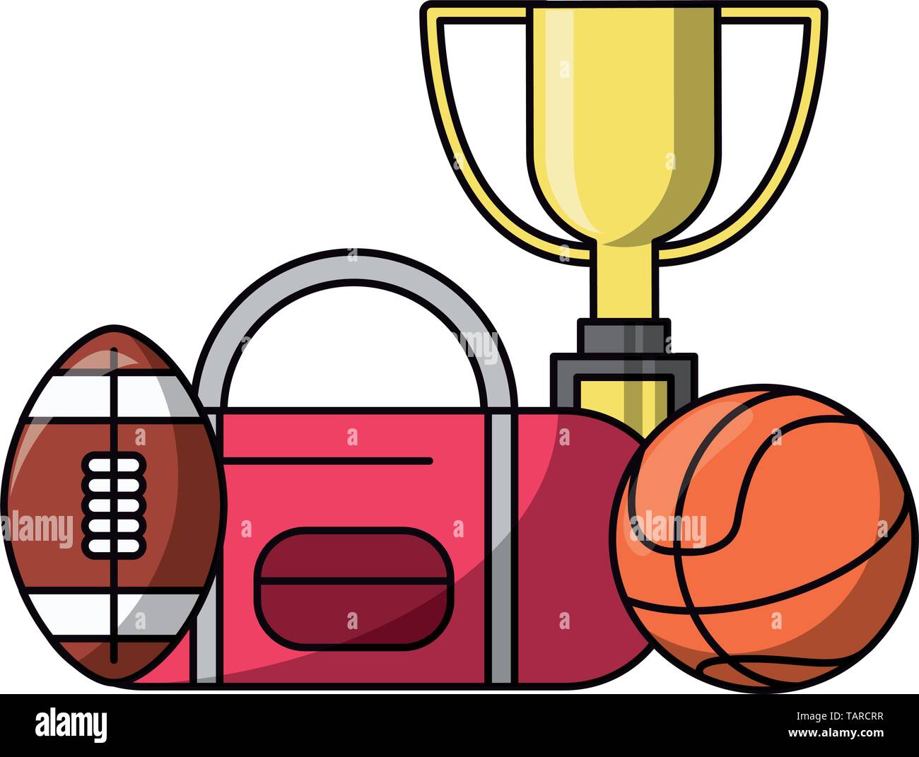 Fitness and sport equipment vector illustration Stock Vector Image ...