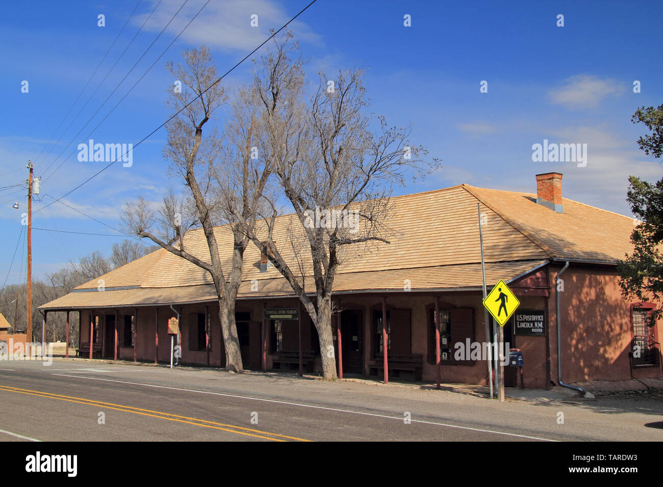 This old Post Office is housed in a historic structure in the town of