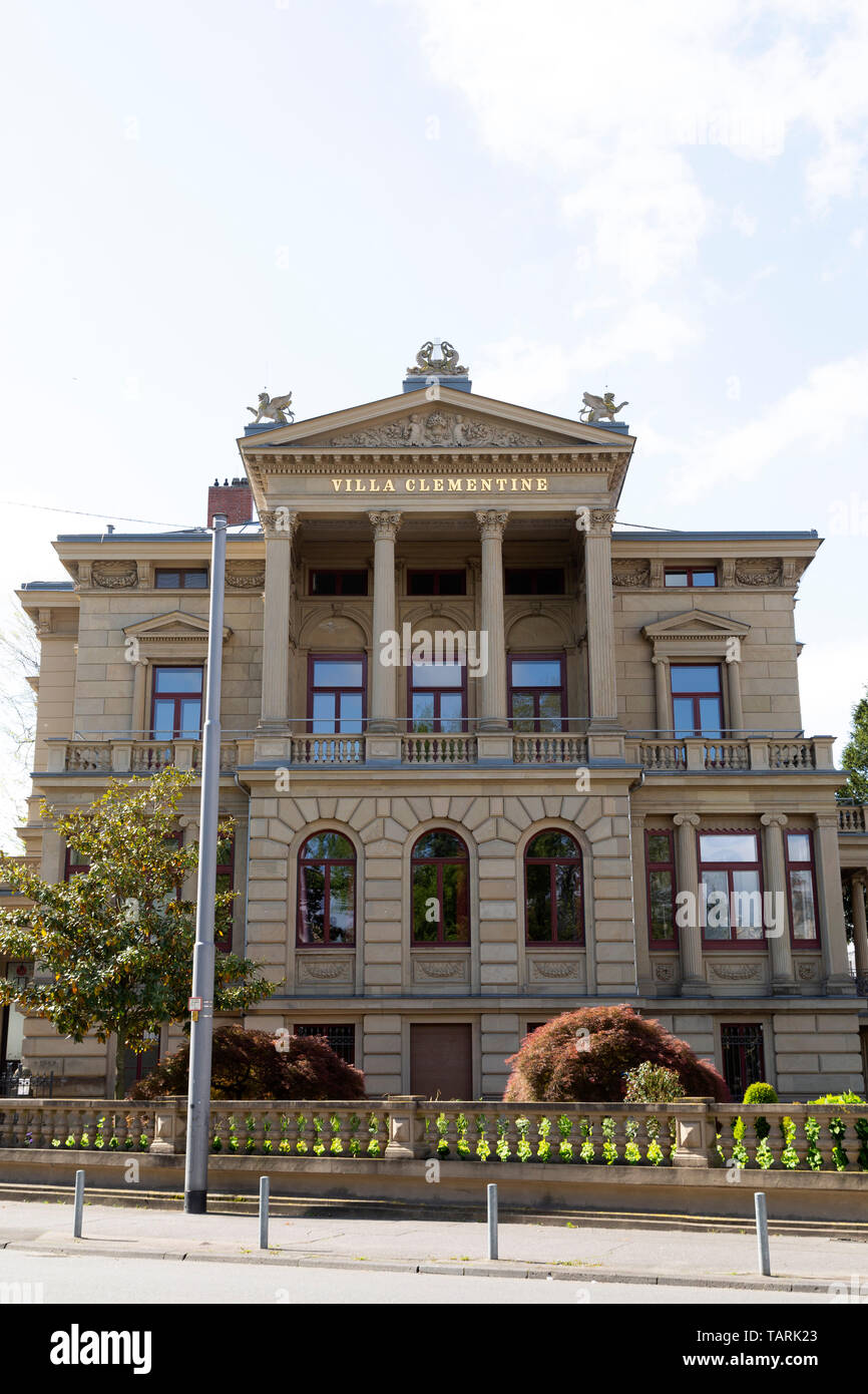 Villa Clementine in Wiesbaden, the state capital of Hesse, Germany
