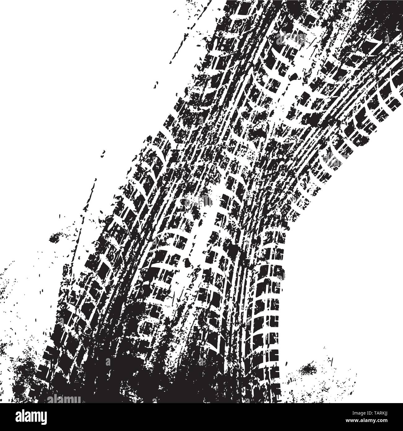 Tire print stock photography and images - Alamy