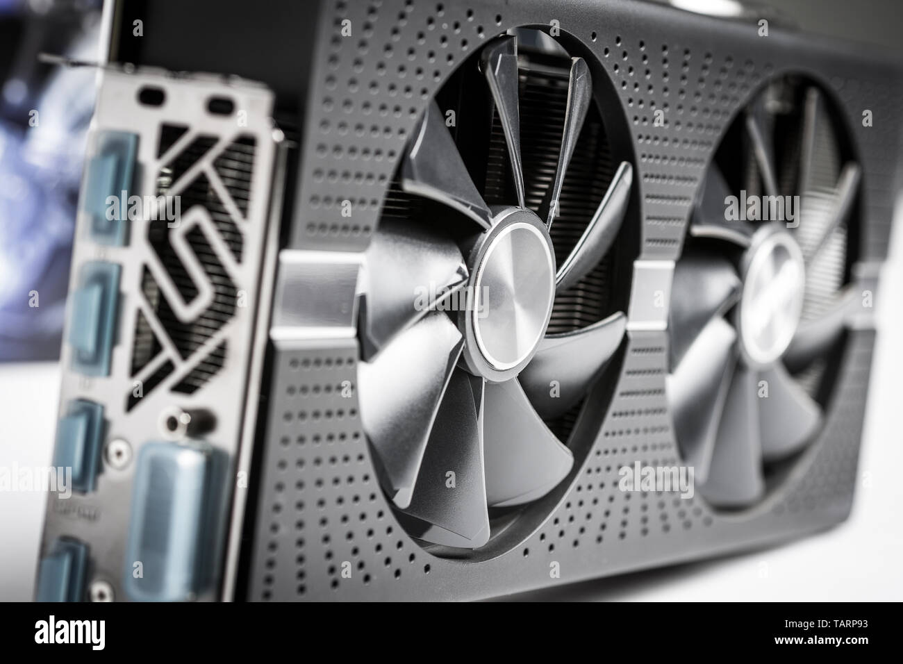 Professional PC Gaming Graphic Card GPU Close Up Stock Photo - Alamy