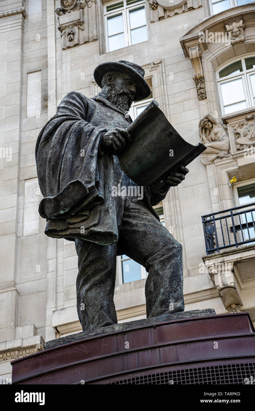 A statue of South African civil engineer James Henry Greathead designed