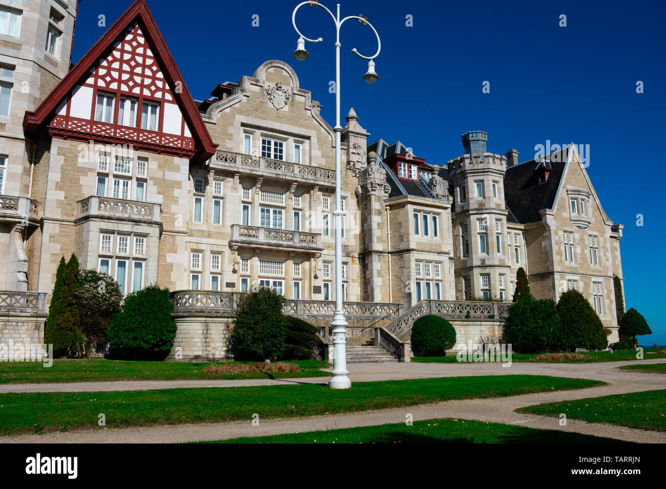 Magdalena Palace (Palacio de la Magdalena) located on the Magdalena