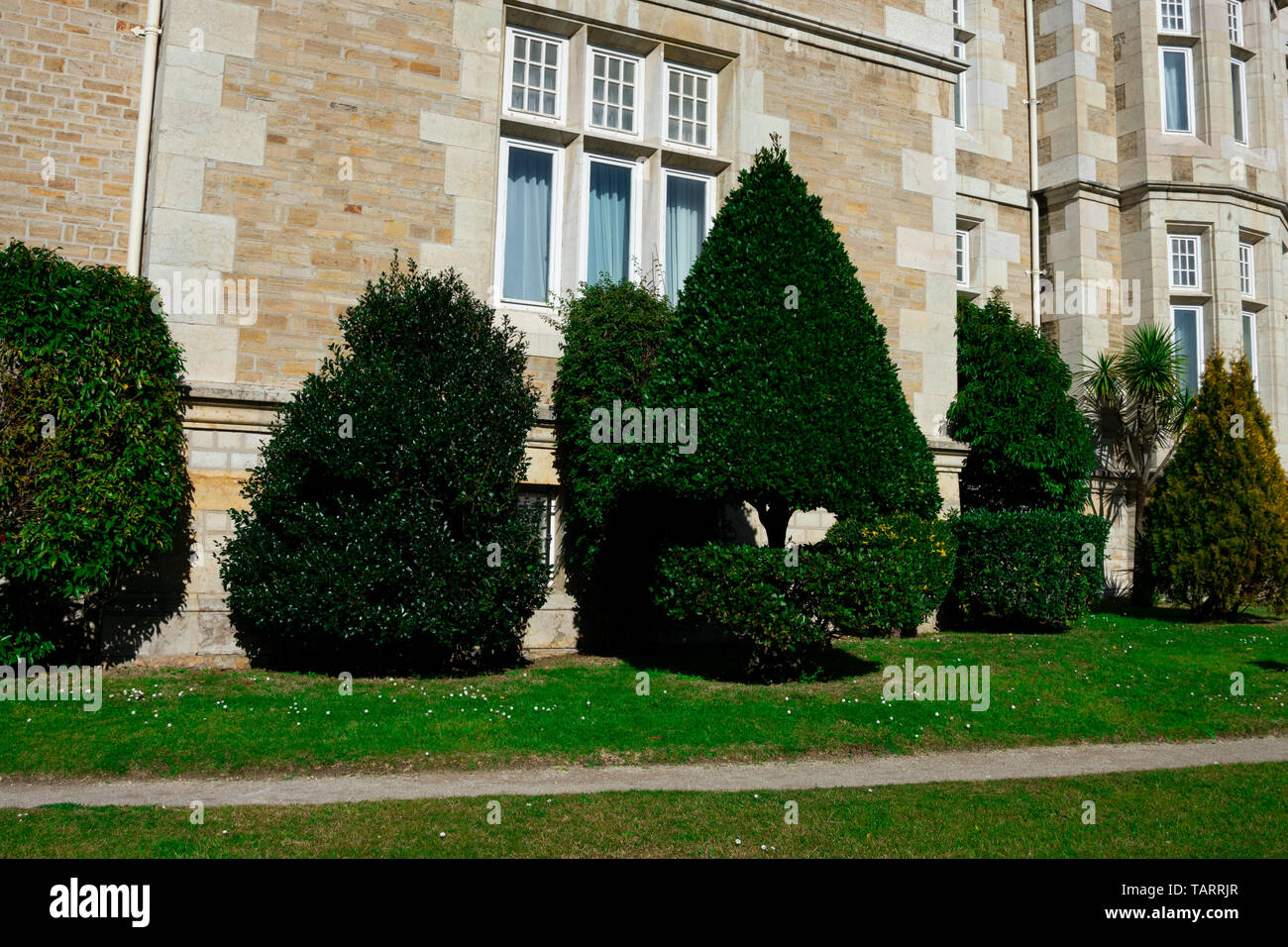 Magdalena Palace garden( Palacio de la Magdalena) located on the