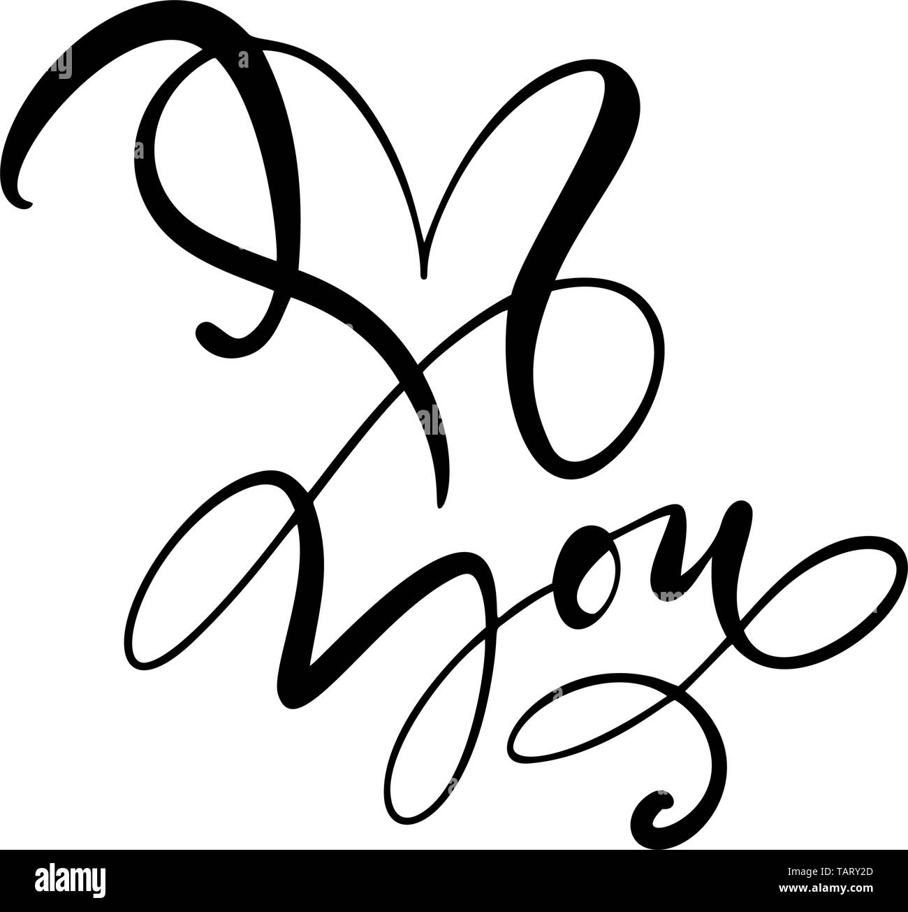 I love you. I heart you. Vector Valentines day calligraphy text for