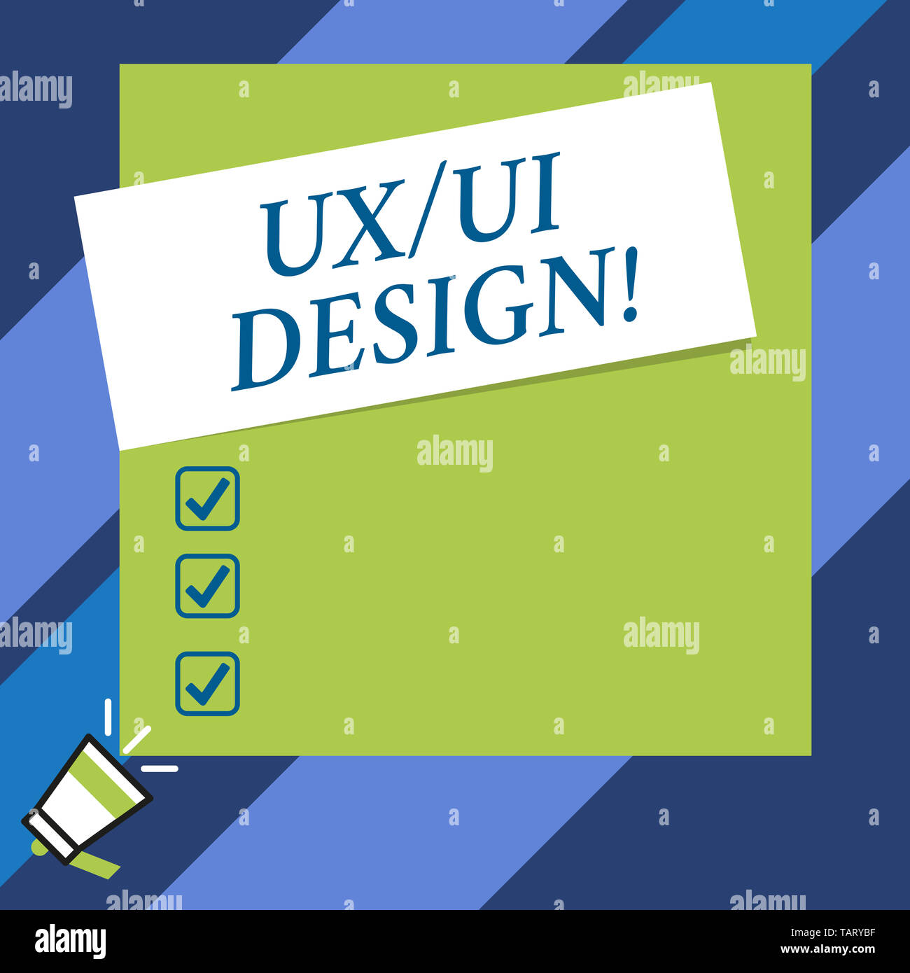 Text sign showing Ux Or Ui Design. Business photo text two different ...