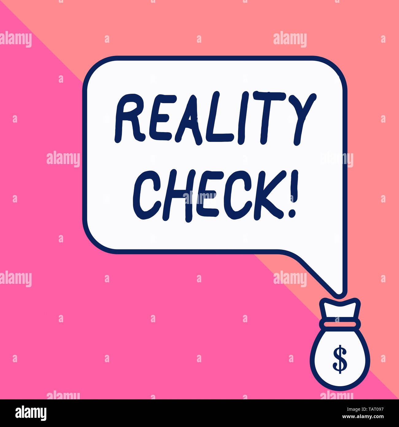 Conceptual Hand Writing Showing Reality Check Concept Meaning One Is Reminded Of The State Of Things In The Real World Stock Photo Alamy