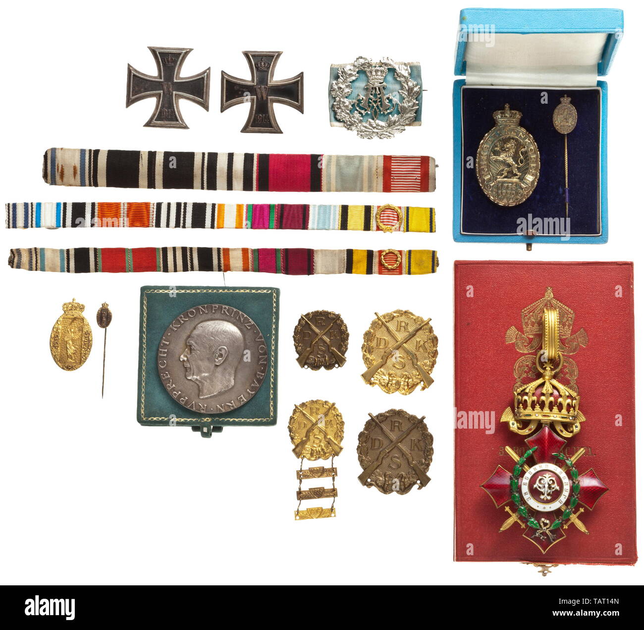 Generalmajor Hugo Von Wenz Zu Niederlahnstein Decorations And