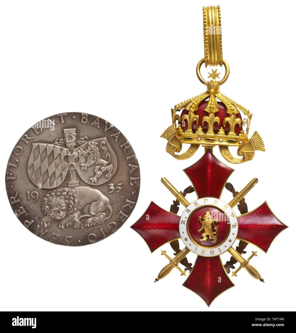 Generalmajor Hugo Von Wenz Zu Niederlahnstein Decorations And