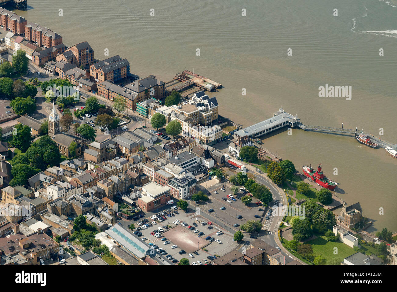 An aerial view of gravesend hires stock photography and images Alamy