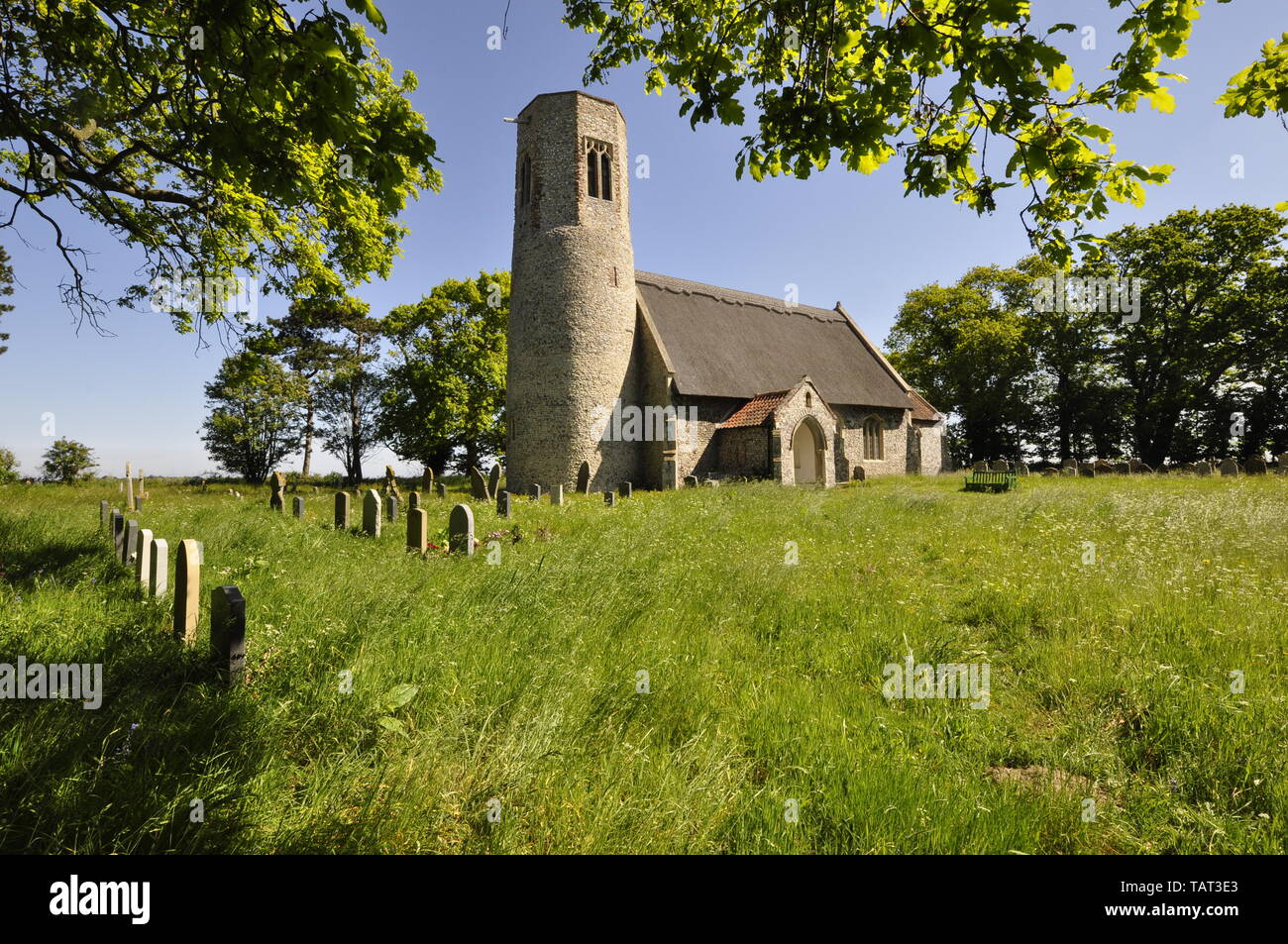 All Saints church, Edingthorpe, northeast Norfolk UK Stock Photo Alamy
